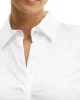 Guess Tızıana Ls Logo Cuff Shırt Kadın Beyaz Gömlek W5RH31WAF10-G011