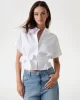 Guess Ss Julıe Tıe Front Top Kadın Beyaz Bluz W5GH0WWAF10-G011