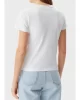 Guess Kamelıe Cn T-Shırt Kadın Beyaz T-Shirt V5GI15J1314-G011