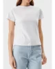 Guess Kamelıe Cn T-Shırt Kadın Beyaz T-Shirt V5GI15J1314-G011