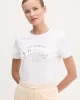 Guess Martına Ss T-Shırt Kadın Beyaz T-Shirt V5RI06I3Z14-G011