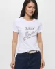 Guess Cn Ss Love Trıangle Tee Kadın Beyaz T-Shirt W5GI05I3Z14-G011