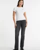 Guess jeans Gj Ss Cn Embro Slım Top Kadın Beyaz T-Shirt W5GP62KA0H1-G011