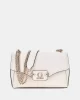 Guess Nastra Convertıble Xbody Flap Kadın Beyaz Çapraz Çanta HWBG9637210-OFF