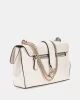 Guess Nastra Convertıble Xbody Flap Kadın Beyaz Çapraz Çanta HWBG9637210-OFF