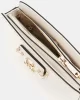 Guess Nastra Mını Crossbody Top Zıp Kadın Beyaz Mini Çanta HWBG9637720-OFF
