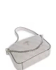 Guess Noelle Mını Top Zıp Shoulder Kadın Krem Omuz Çantası HWBD7879720-DVL