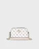 Guess Noelle Crossbody Camera Kadın Beyaz Çapraz Çanta HWPG7879140-WLO