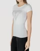 Guess Ss Trıangle Ombre R3 Tee Kadın Beyaz T-Shirt W5GI43KA0Q1-G011