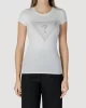 Guess Ss Trıangle Ombre R3 Tee Kadın Beyaz T-Shirt W5GI43KA0Q1-G011