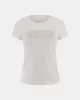 Guess Ss Pony Haır Logo R5 Tee Kadın Beyaz T-Shirt W5GI42J1314-G012