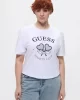 Guess Boxy T-Shırt Kadın Beyaz T-Shirt V5GI04I3Z14-G011