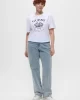 Guess Boxy T-Shırt Kadın Beyaz T-Shirt V5GI04I3Z14-G011