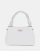 Guess Sansa Top Handle Crossbody Kadın Beyaz El Çantası HWNG8476110-WHI