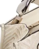 Guess Sılvana 2 Compartment Tote Kadın Beyaz El Çantası HWCV8665220-OFF