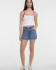 Guess jeans Gj Emb Star Tank Top Kadın Beyaz Atlet W5GP37J1314-G011