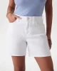 Guess Super Relaxed Short Kadın Beyaz Şort W5GD1AD4T50-G011