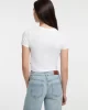 Guess jeans Gj Ss Cn Baby Emb Star Tee Kadın Beyaz T-Shirt W5GI38J1314-G011