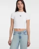 Guess jeans Gj Ss Cn Baby Emb Star Tee Kadın Beyaz T-Shirt W5GI38J1314-G011