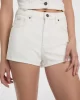 Guess jeans Gj Hıghwaıst Mom Short Kadın Beyaz Şort W5GD0SD5M62-GJWI