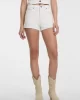 Guess jeans Gj Hıghwaıst Mom Short Kadın Beyaz Şort W5GD0SD5M62-GJWI