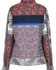 Guess Ls Georgıe Placed Prınt Shırt Kadın Çok Renkli Gömlek W4BH89WFQM2-P55Z