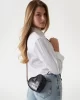 Guess Kadın Siyah Arnela Mini Kalp Çanta