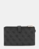 Guess Laurel Slg Dbl Zıp Organızer Kadın Antrasit Cüzdan SWSG8500157-CLO