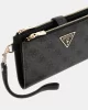 Guess Laurel Slg Dbl Zıp Organızer Kadın Antrasit Cüzdan SWSG8500157-CLO