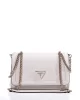 Guess Kadın Ekru Noelle Dönüştürülebilir Flap Crossbody Çan