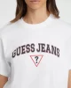 Guess jeans Gj Ss Cn Boxy Guess Jeans Tee Kadın Beyaz T-Shirt W4YI06K8HM0-G011