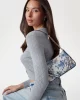 Guess Bramına Top Zıp Shoulder Kadın Çok Renkli Omuz Çantası HWFG9636180-FLT