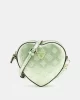 Guess Kadın Yeşil Arnela Mini Kalp Çanta