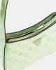 Guess Kadın Yeşil Arnela Üstten Fermuarlı Omuz Çantası