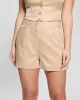 Guess Kadın Bej Camille Tailor Plise Şort