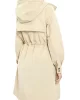 Guess Natasha Parka Detachable Vest Kadın Krem Trençkot W4YL24WGAW2-G1L7