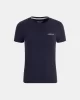 Guess Kadın Classic Mini Üçgen Logolu Siyah T-Shirt