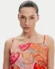 Guess Scarf Tank Top Kadın Çok Renkli Bluz E5GH02WH4V0-P34K