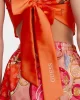 Guess Scarf Tank Top Kadın Çok Renkli Bluz E5GH02WH4V0-P34K