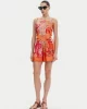 Guess Scarf Tank Top Kadın Çok Renkli Bluz E5GH02WH4V0-P34K