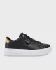 Guess Kadın Siyah Denesa Deri Logolu Kalın Taban Sneaker