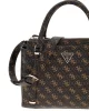 Guess Eco Erıca 2 Comp Satchel Kadın Kahverengi El Çantası HWEQG951006-BNL