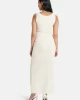Guess Aımee Ss Jewel Drap Top Kadın Ekru Bluz W5GP22KAQL2-A60P