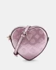 Guess Kadın Pembe Arnela Mini Kalp Çanta