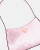 Guess Kadın Pembe Arnela Üstten Fermuarlı Omuz Çantası