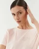 Guess Brıana Ss T-Shırt Kadın Ekru T-Shirt V3BI11J1314-A21G