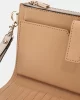 Guess Laurel Slg Dbl Zıp Organızer Kadın Ekru Cüzdan SWZG8500157-BON