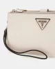 Guess Laurel Slg Dbl Zıp Organızer Kadın Ekru Cüzdan SWZG8500157-BON