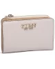 Guess Laurel Slg Zıp Arnd Card Case Kadın Ekru Cüzdan SWZG8500156-BON