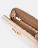 Guess Laurel Slg Medıum Zıp Around Kadın Ekru Cüzdan SWVC8500140-BON
